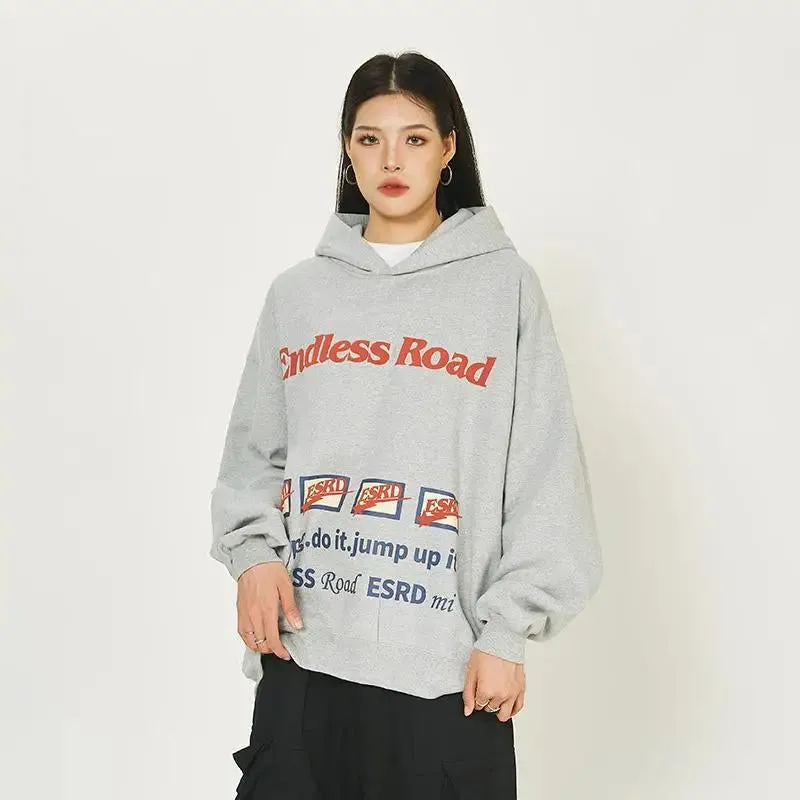 Endless Road Y2K Hoodie for Stylish Streetwear Comfort