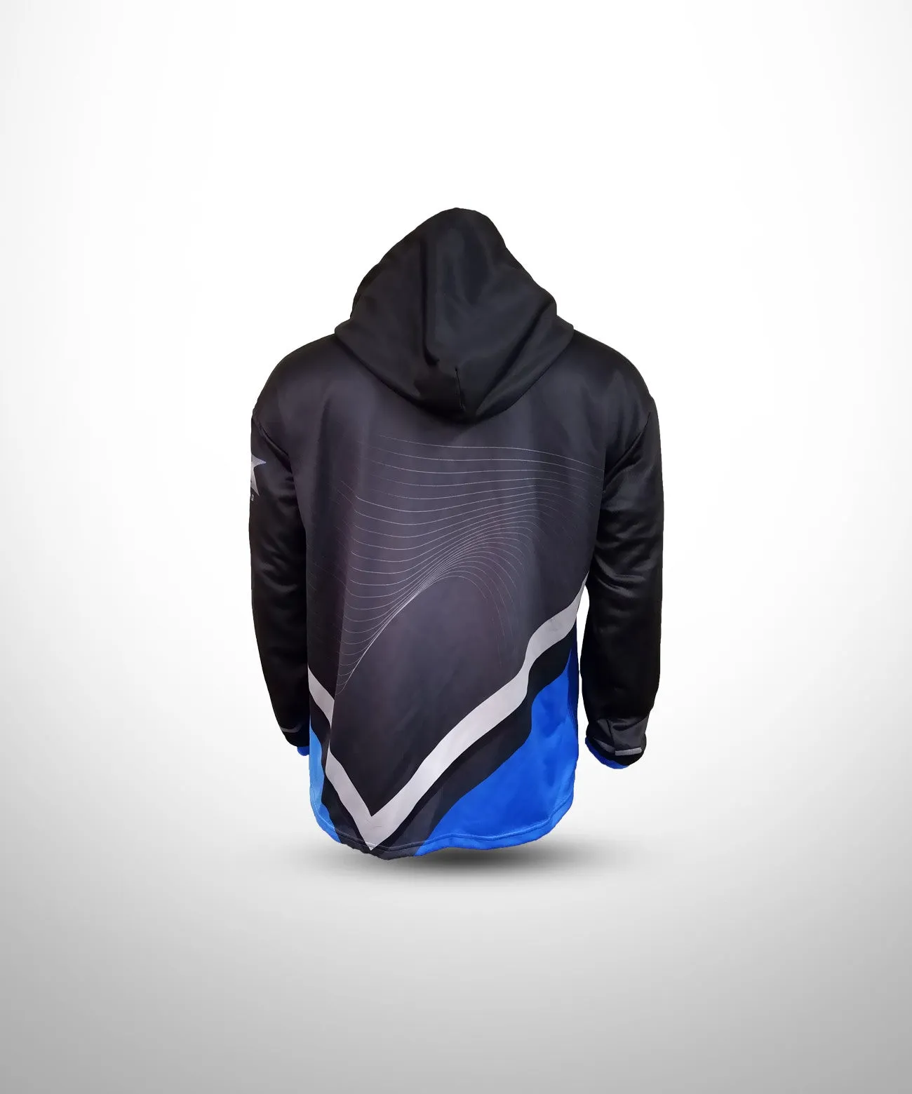 Evo9x CLASSIC Softball Tournament Full Sublimated Hoodie Black Royal