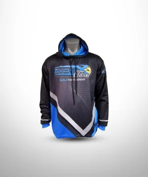 Evo9x CLASSIC Softball Tournament Full Sublimated Hoodie Black Royal