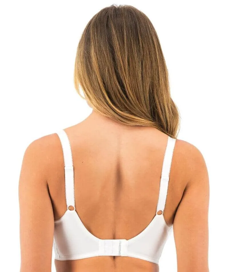 Fantasie Fusion Lace Underwire Full Cup Side Support Bra - White