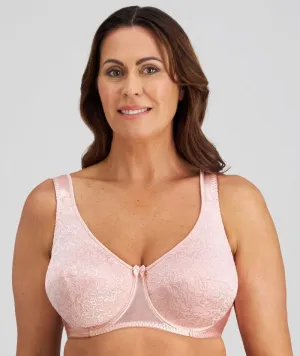 Fayreform Charlotte Underwire Bra - Silver Pink