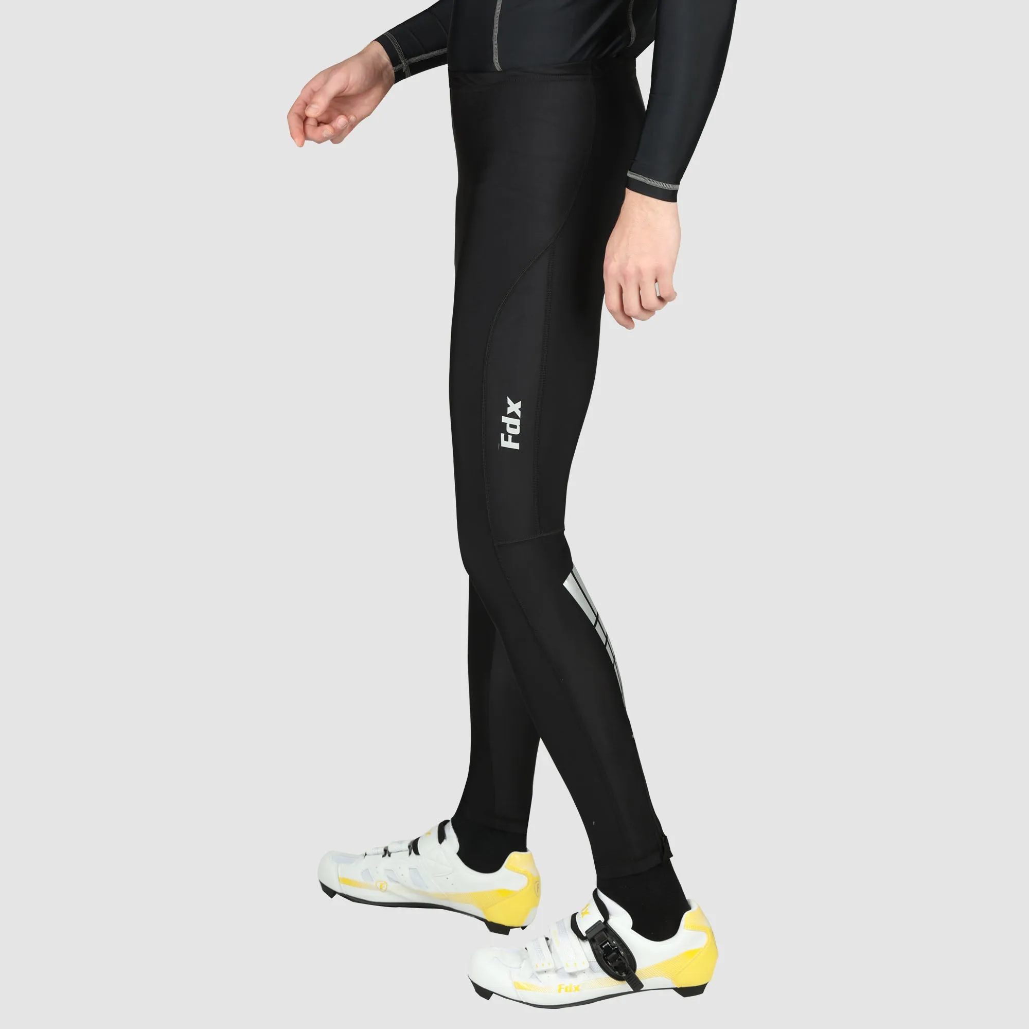 Fdx Heatchaser Black Men's & Boy's Compression Cycling Tights