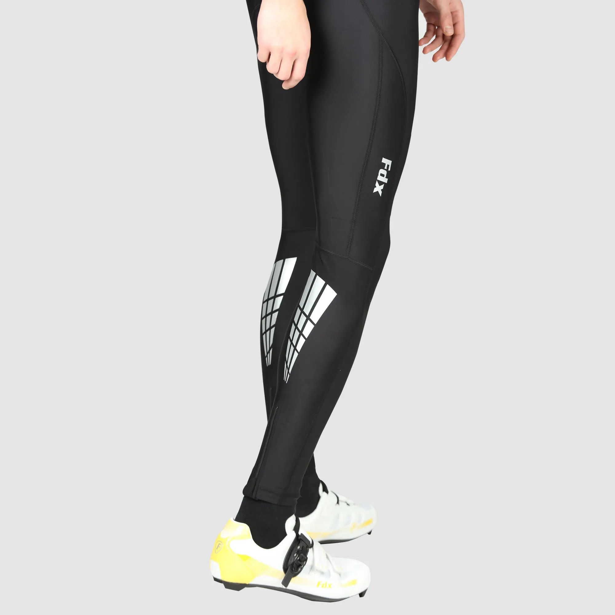 Fdx Heatchaser Black Men's & Boy's Compression Cycling Tights