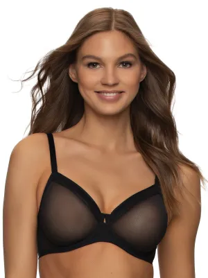 Felina Ethereal Sheer Mesh Unlined Underwire Bra