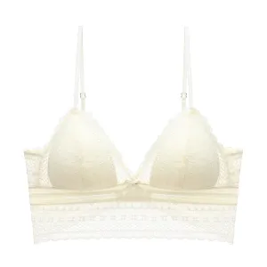 Filhot™ Lace Triangle Cup Bralette Up to DD Cup