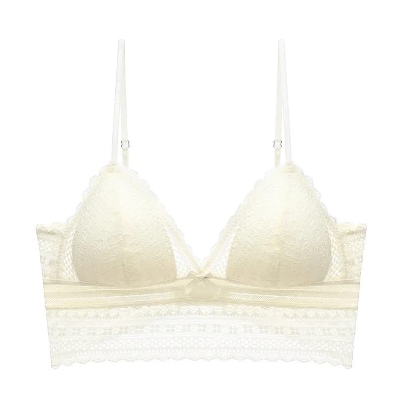 Filhot™ Lace Triangle Cup Bralette Up to DD Cup
