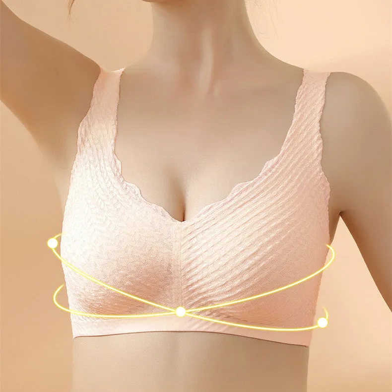 Filhot™ Lace Wireless Pull-over Bra Up to DD Cup