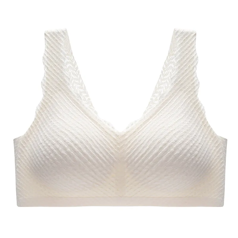 Filhot™ Lace Wireless Pull-over Bra Up to DD Cup