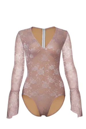 Fla LaceFlex™ Embroidered Leotard