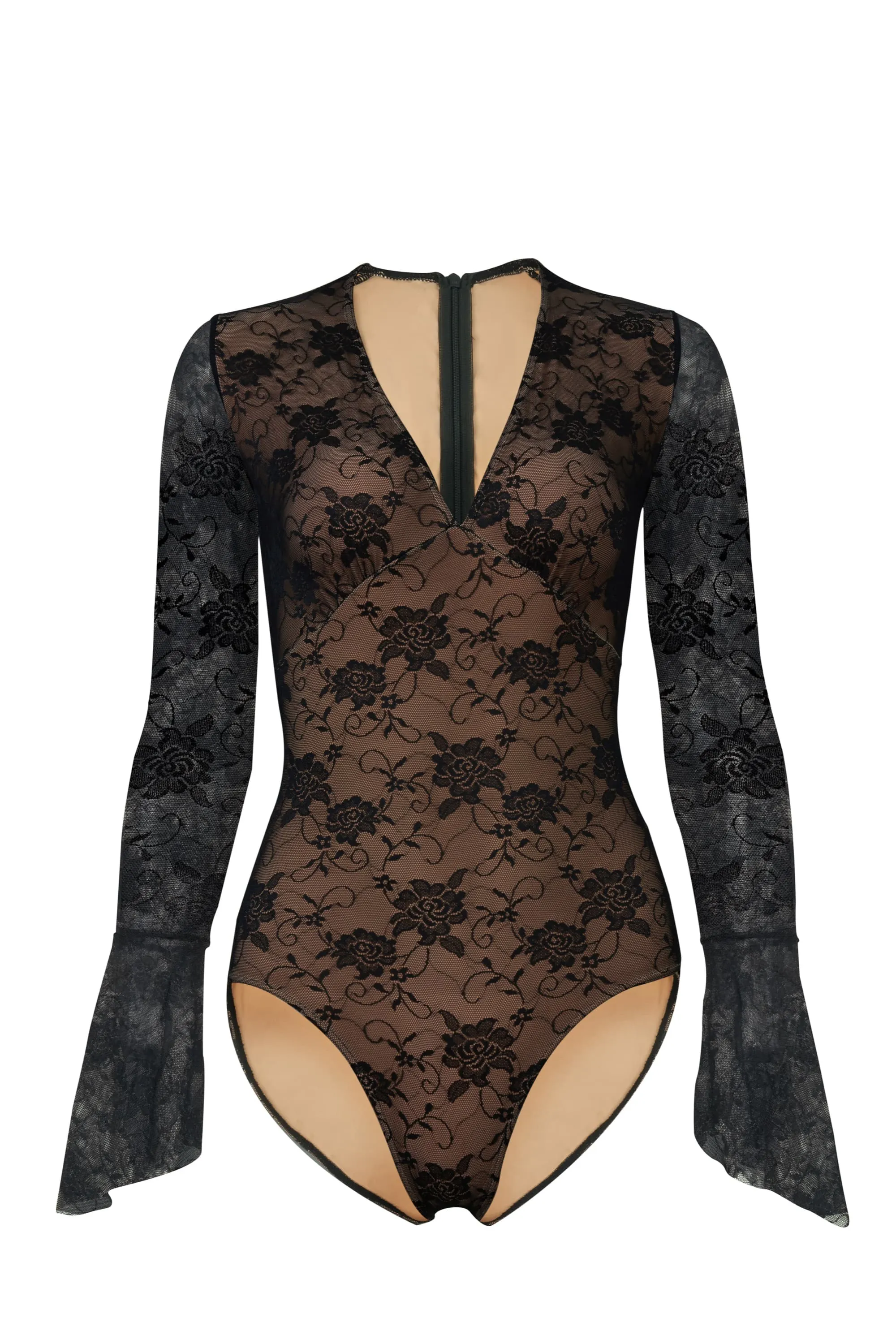 Fla LaceFlex™ Embroidered Leotard