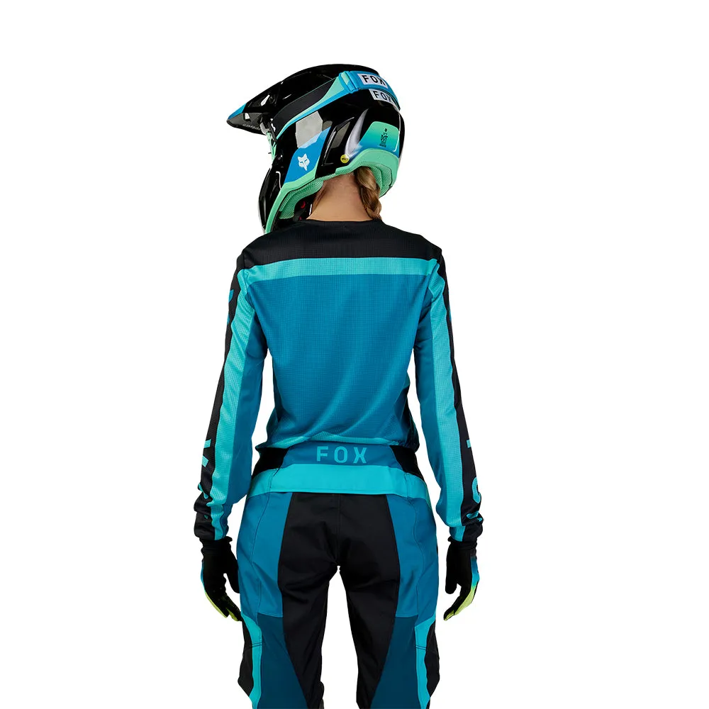 FOX WOMENS 180 BALLAST JERSEY [MAUI BLUE]