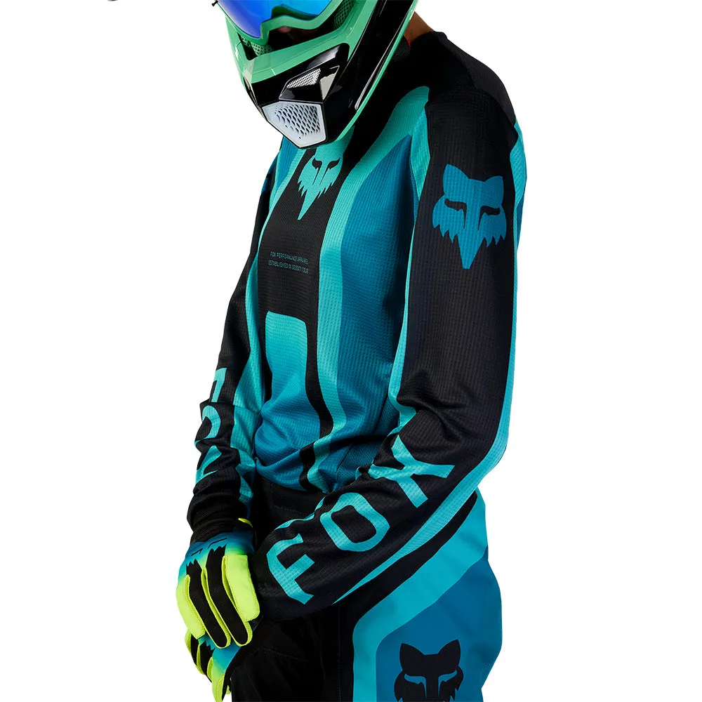FOX WOMENS 180 BALLAST JERSEY [MAUI BLUE]