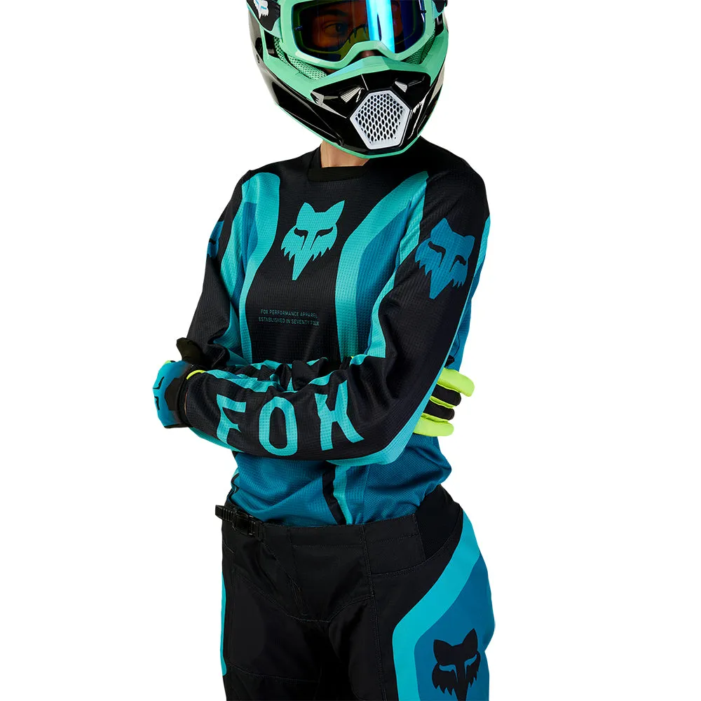 FOX WOMENS 180 BALLAST JERSEY [MAUI BLUE]