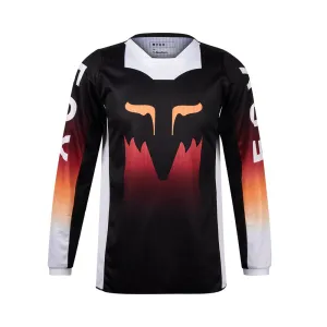 FOX YOUTH 180 FLORA JERSEY [BLACK]
