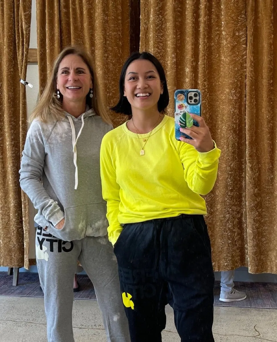 Free City Lucky Rabbit Sweatshirt Yellow