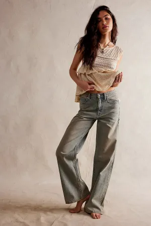 Free People Tinsley Baggy High Rise