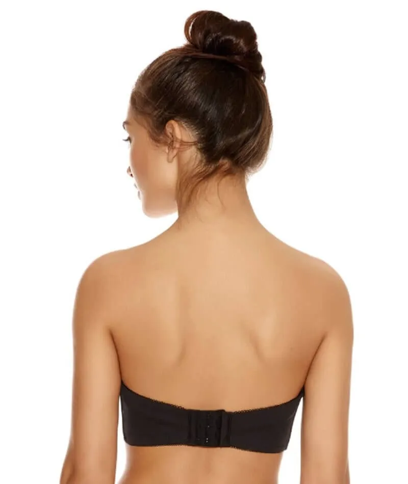 Freya Deco Underwired Moulded Strapless Bra - Black