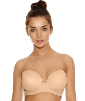 Freya Deco Underwired Moulded Strapless Bra - Nude