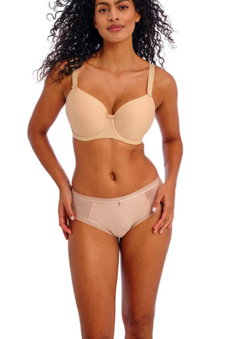 Freya Idol Moulded Balcony Bra - Nude Beige