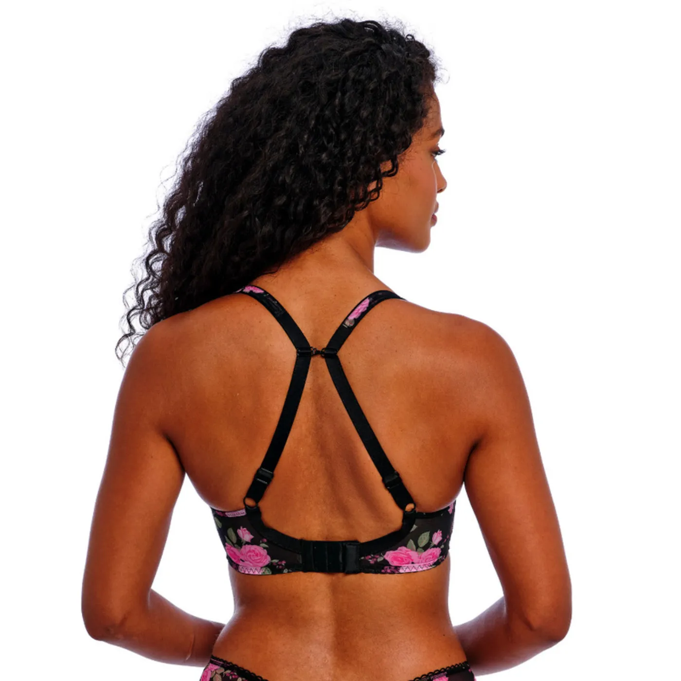 Freya Rose Blossom UW Moulded Bra | Black Rose