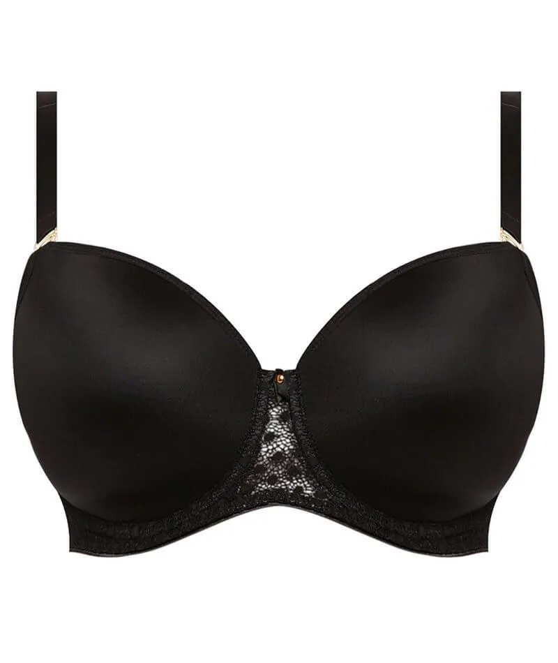 Freya Starlight Underwired Moulded Balcony T-shirt Bra - Black