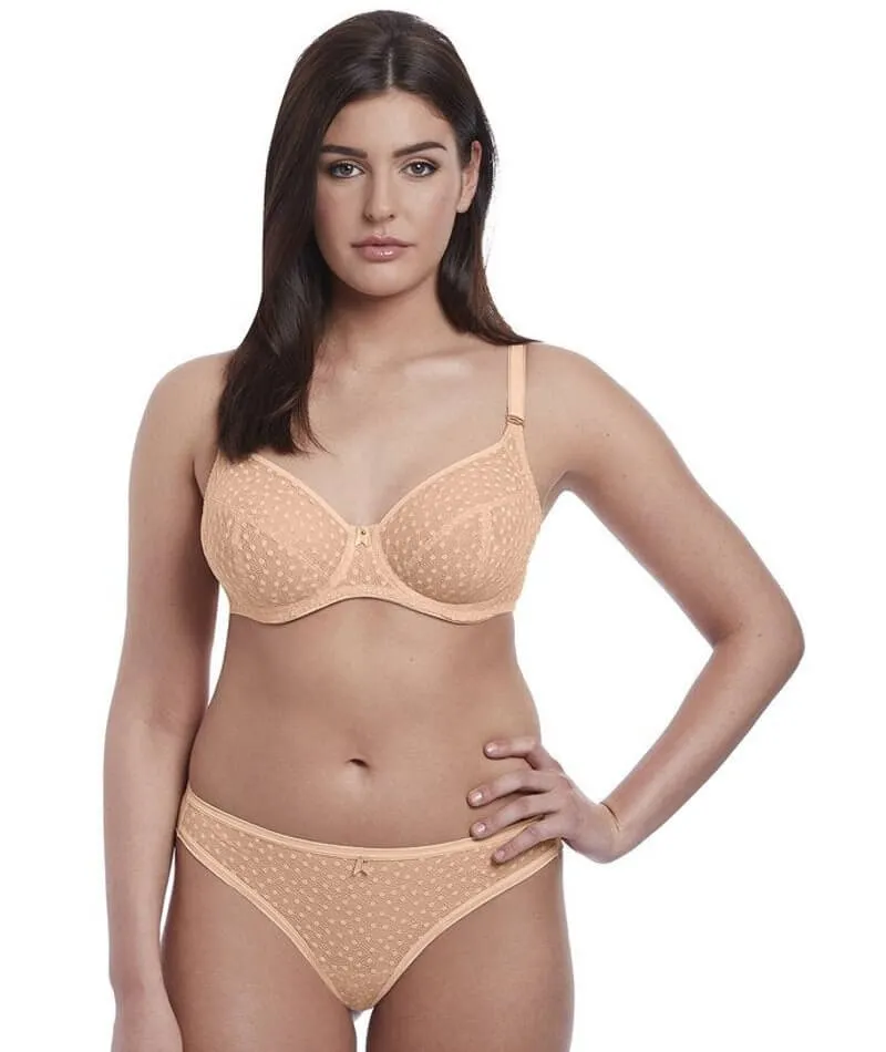 Freya Starlight Underwired Side Support Bra - Caramel