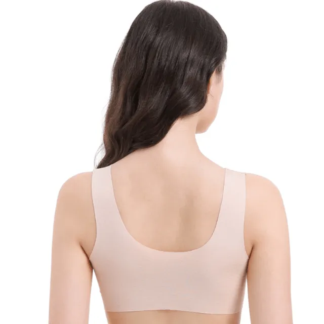 Front Closure Lace Wireless Bra