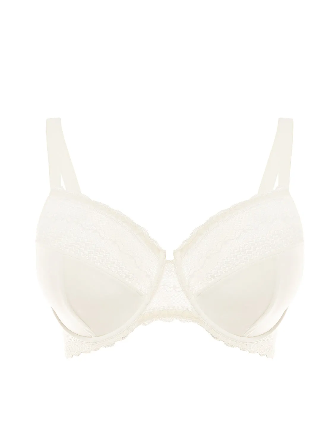 Full cup support bra - Natural
