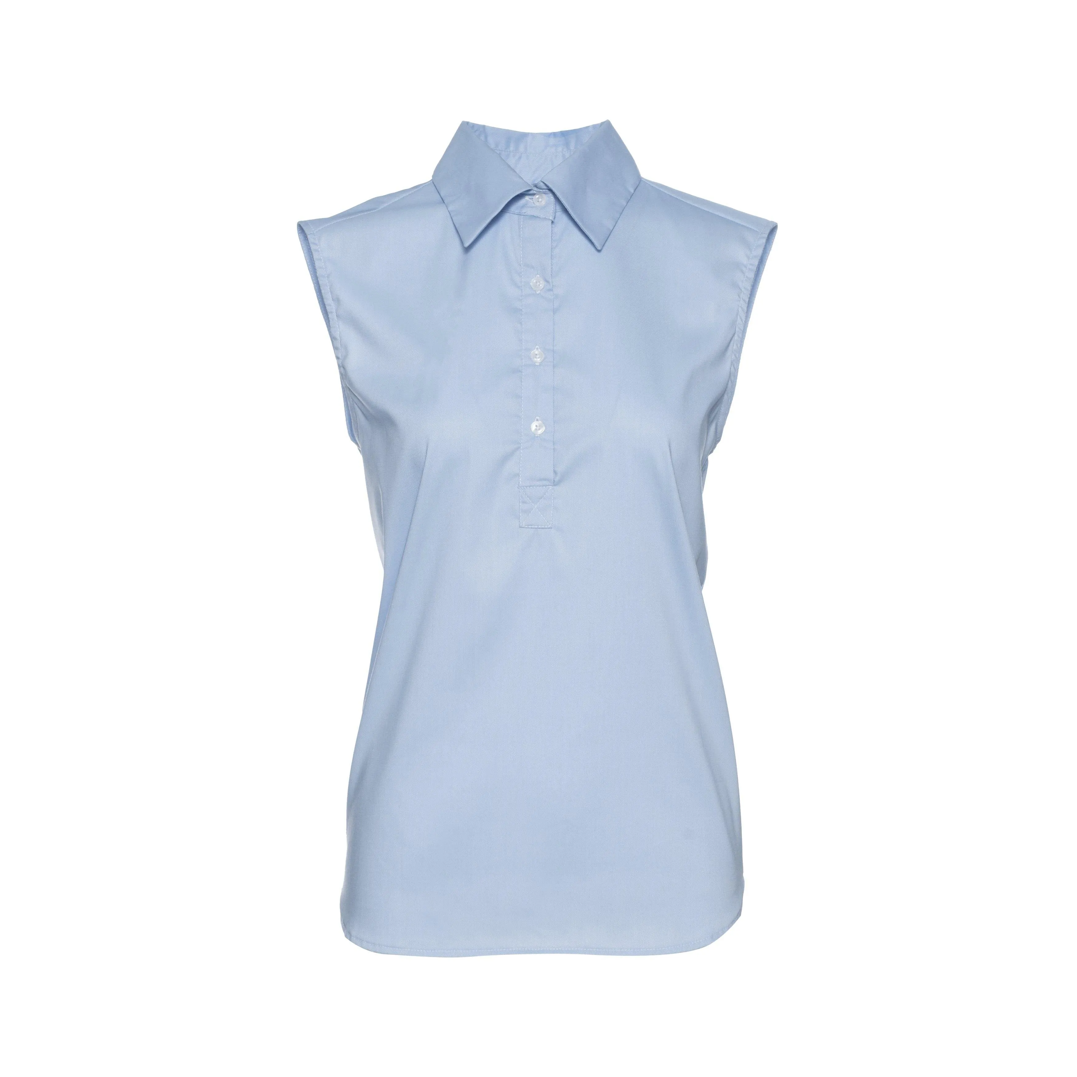 Geneva Sleeveless Popover in brrr° Oxford