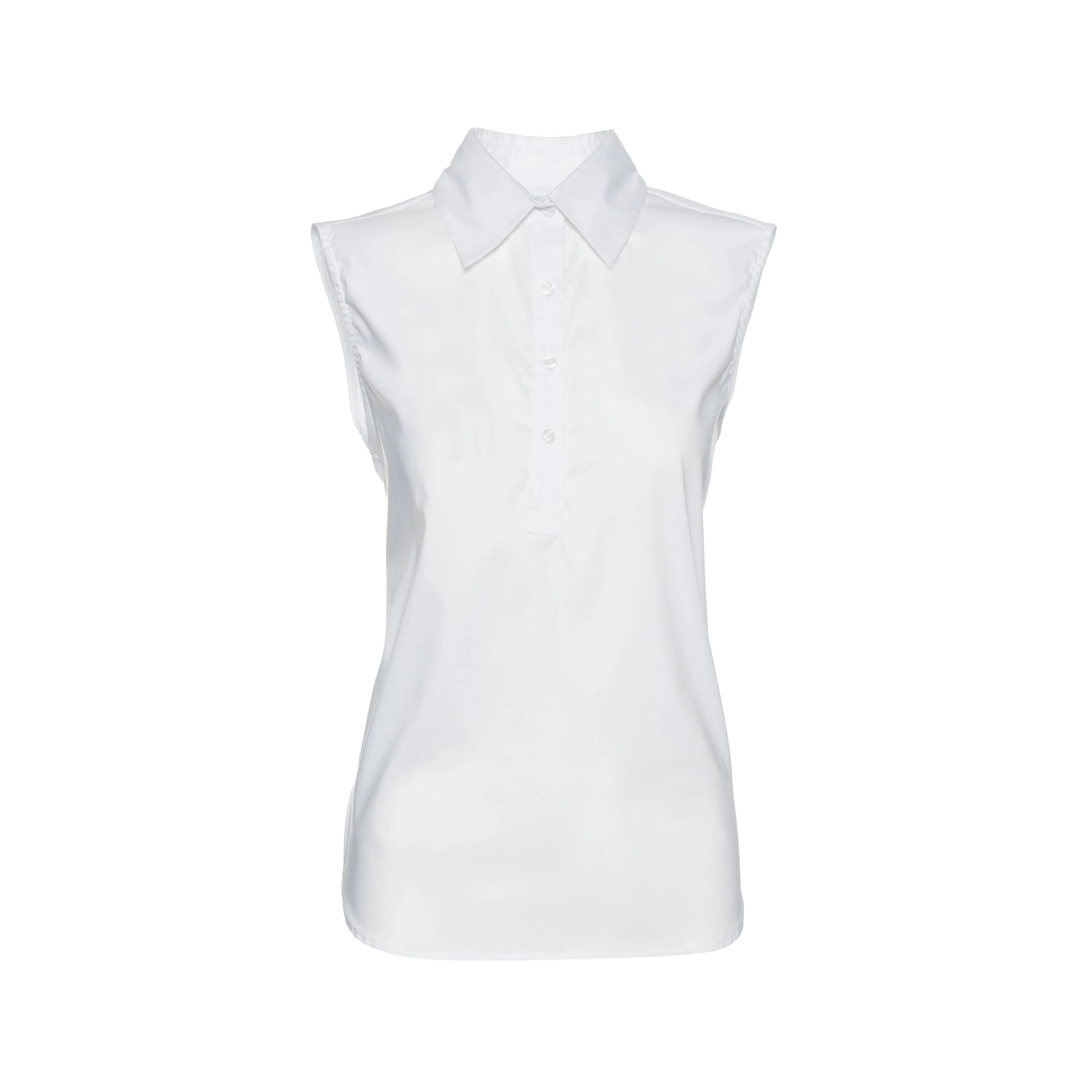 Geneva Sleeveless Popover in brrr° Oxford