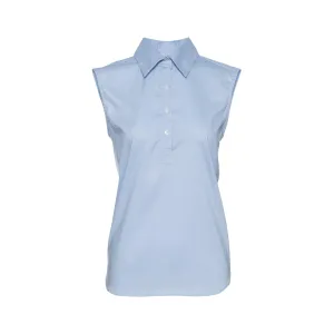 Geneva Sleeveless Popover in brrr° Oxford