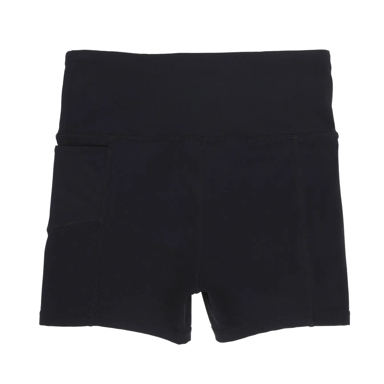 Girls Black Bike Shorts