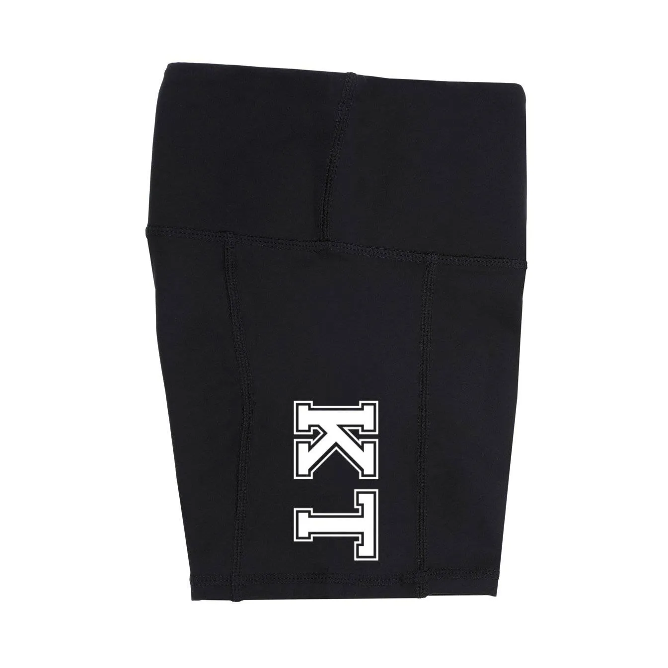 Girls Black Bike Shorts