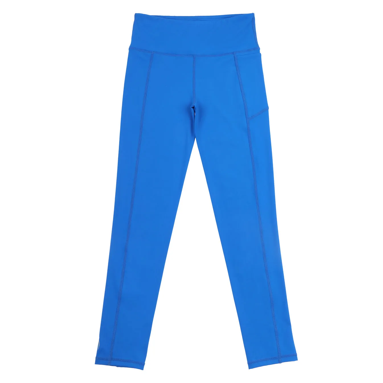 Girls Cobalt Blue Long Leggings