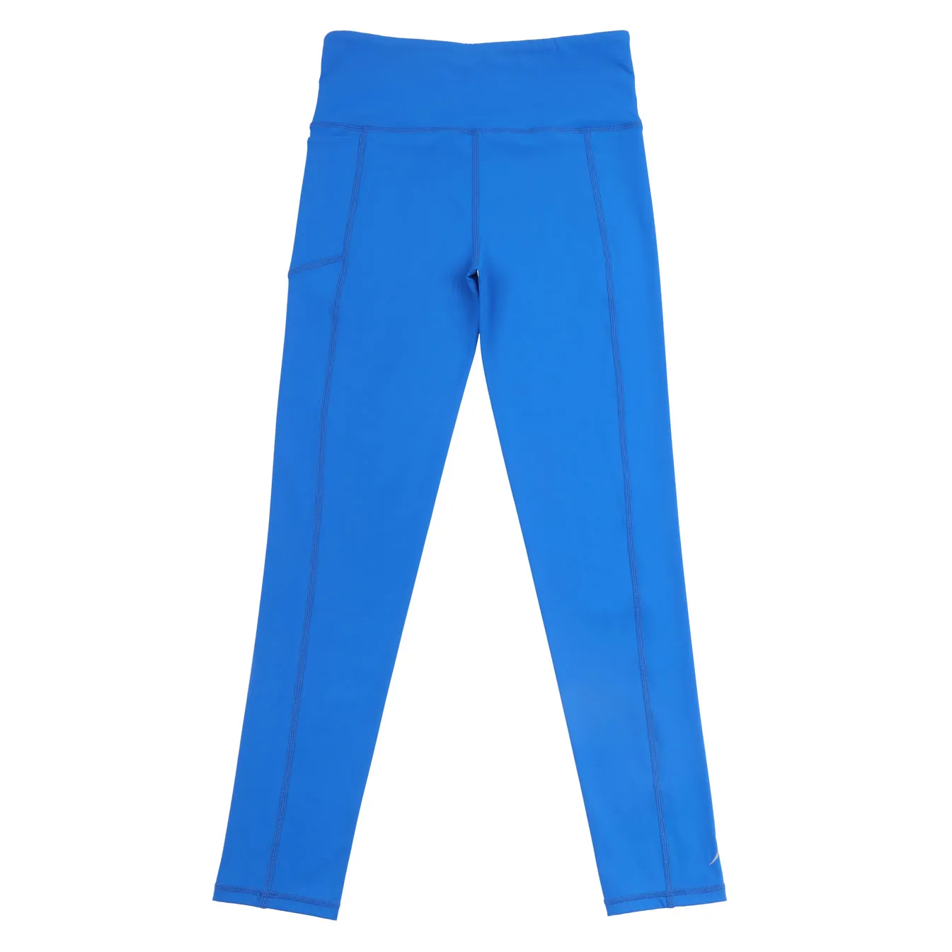 Girls Cobalt Blue Long Leggings