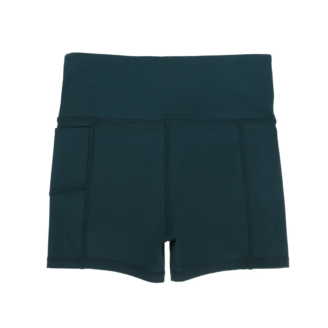 Girls Forest Green Bike Shorts