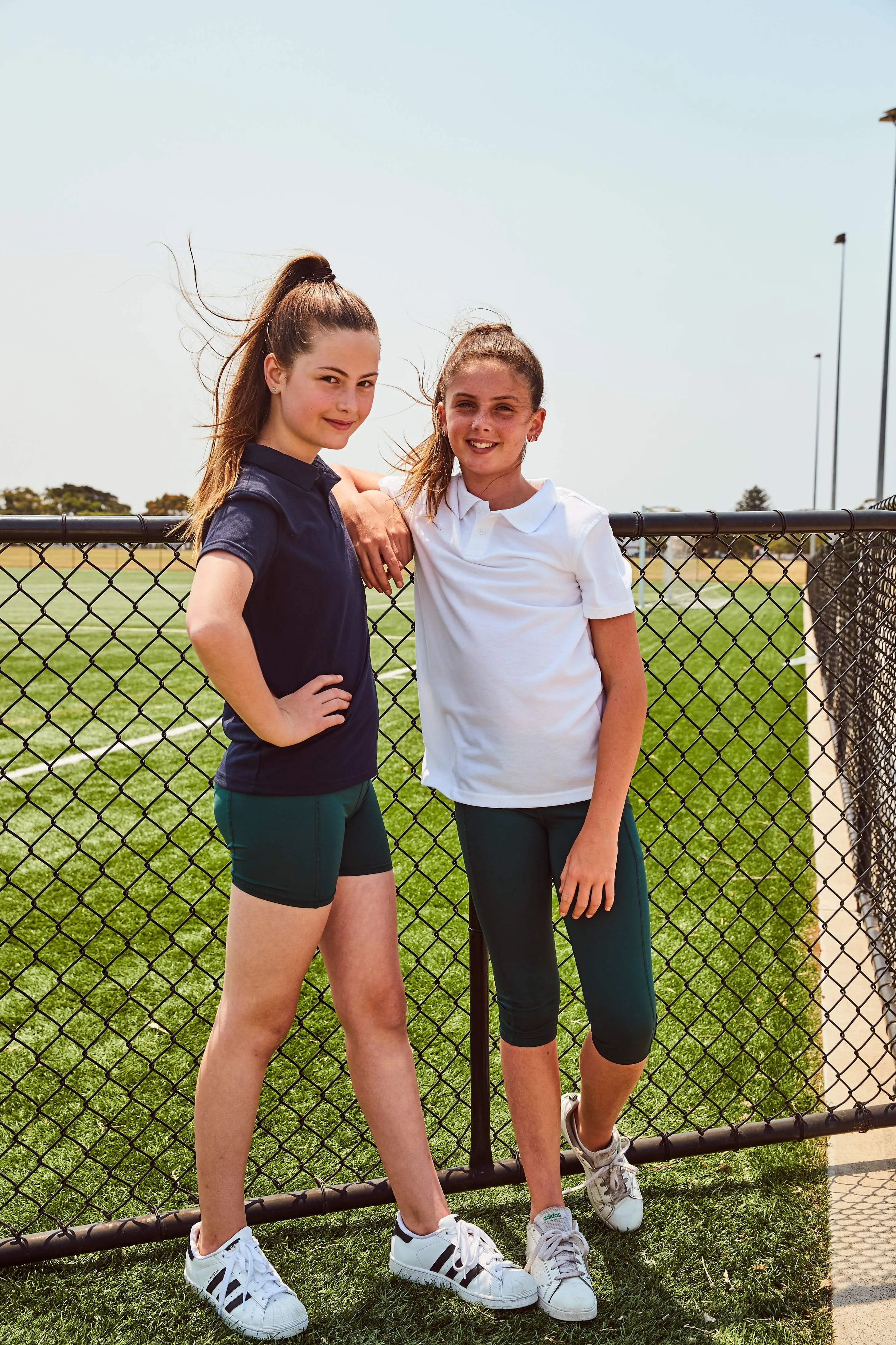 Girls Forest Green Bike Shorts
