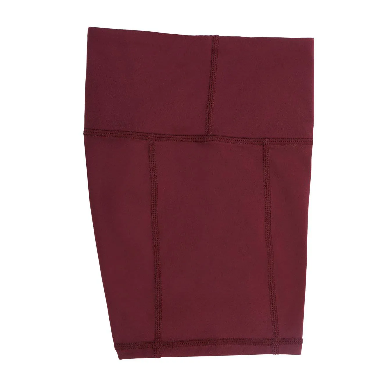 Girls Maroon Sports Shorts