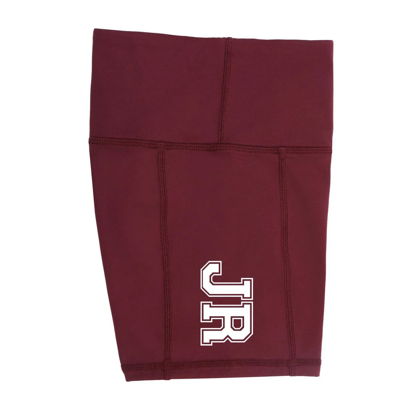 Girls Maroon Sports Shorts