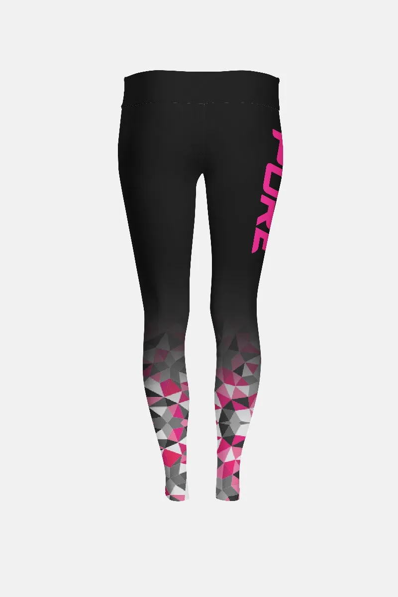 Girls Multi Colour (Design C) Leggings