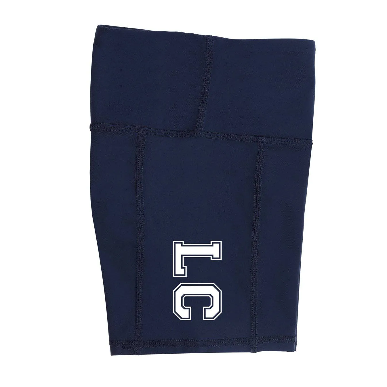 Girls Navy Bike Shorts