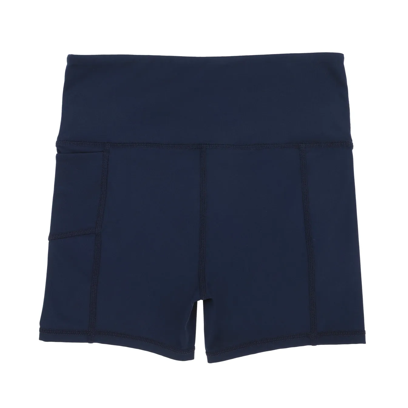 Girls Navy Bike Shorts