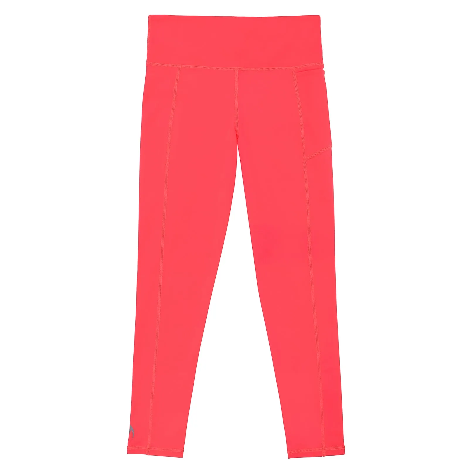 Girls Neon Orange Long Leggings