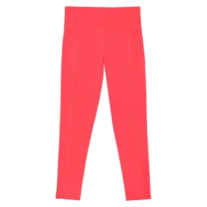 Girls Neon Orange Long Leggings
