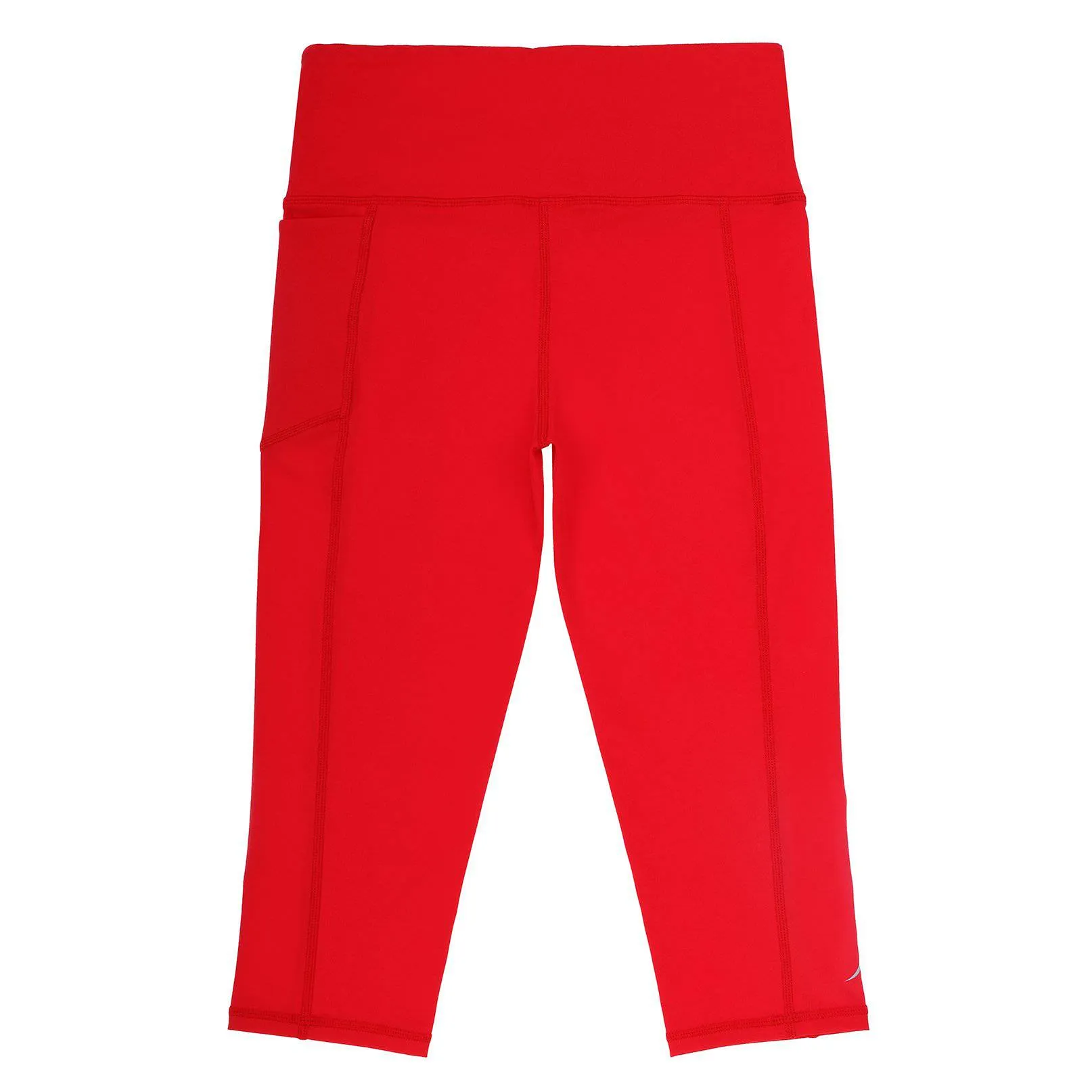 Girls Red 3/4 Leggings