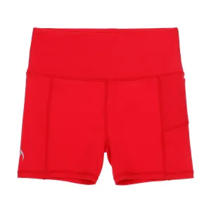 Girls Red Bike Shorts