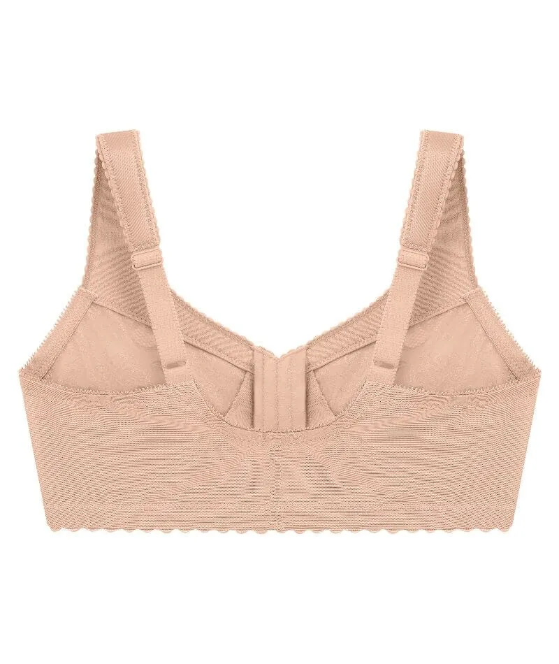 Glamorise Magiclift Front-Closure Support Wire-Free Bra - Blush