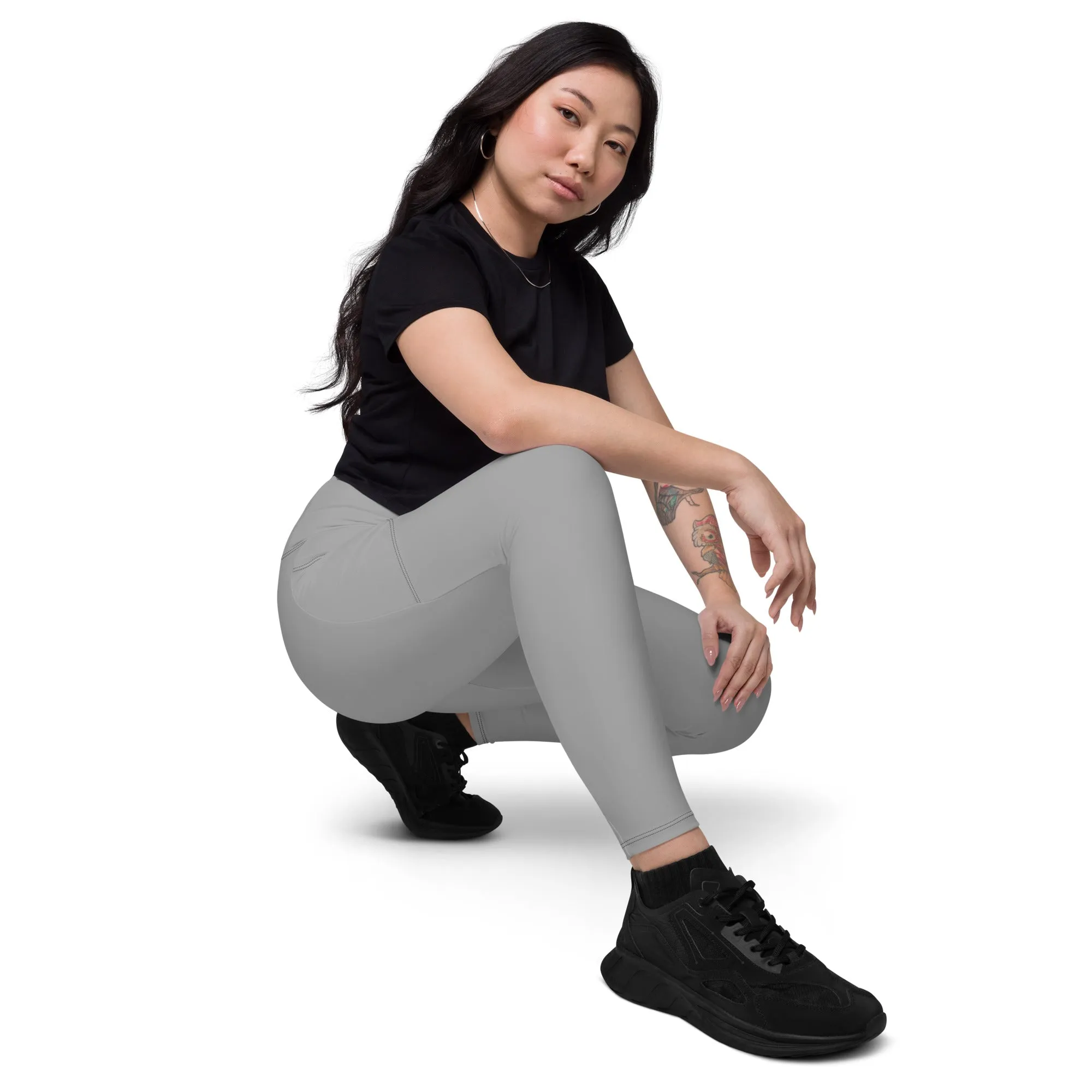 Gray Chaitanya Abara Pocket Leggings