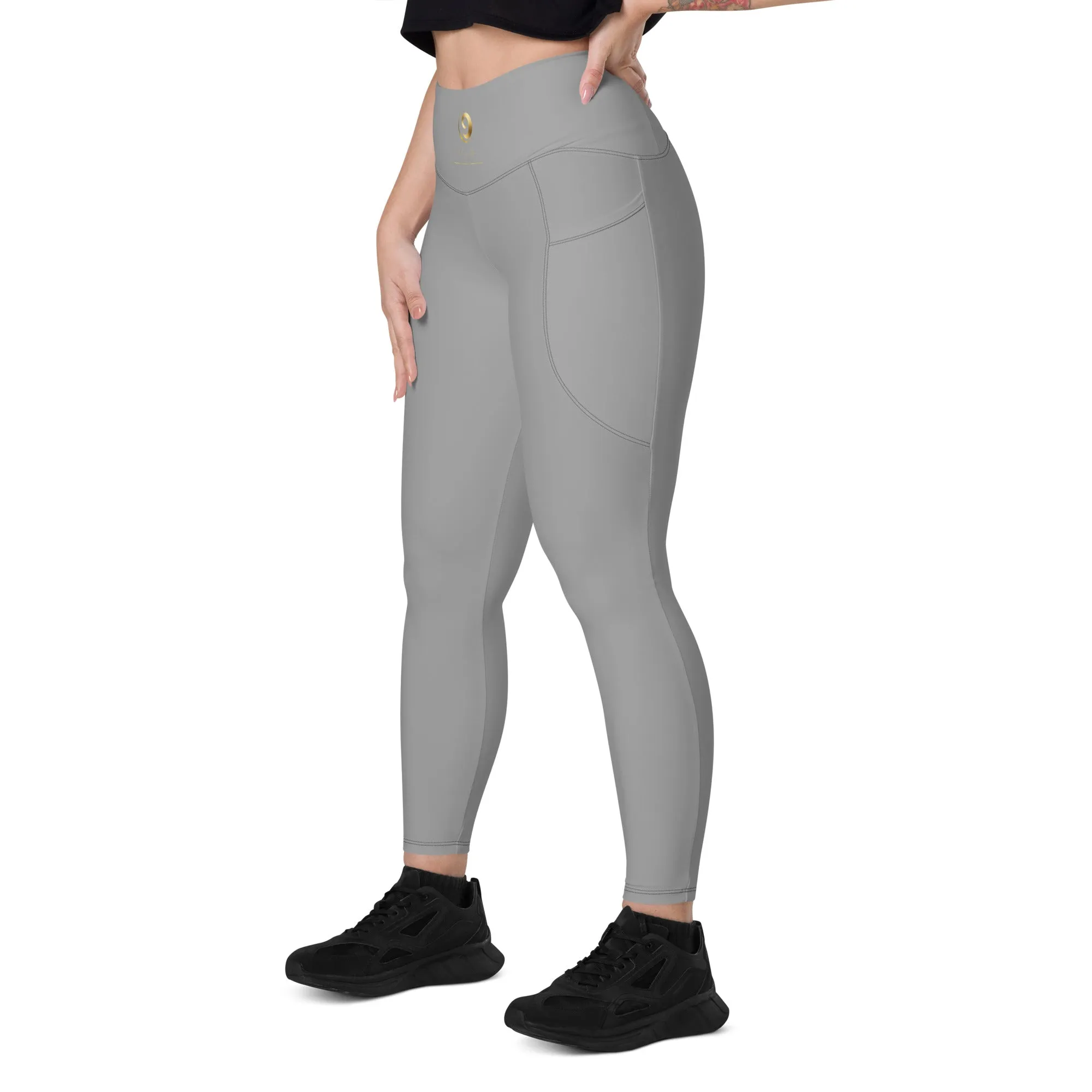 Gray Chaitanya Abara Pocket Leggings