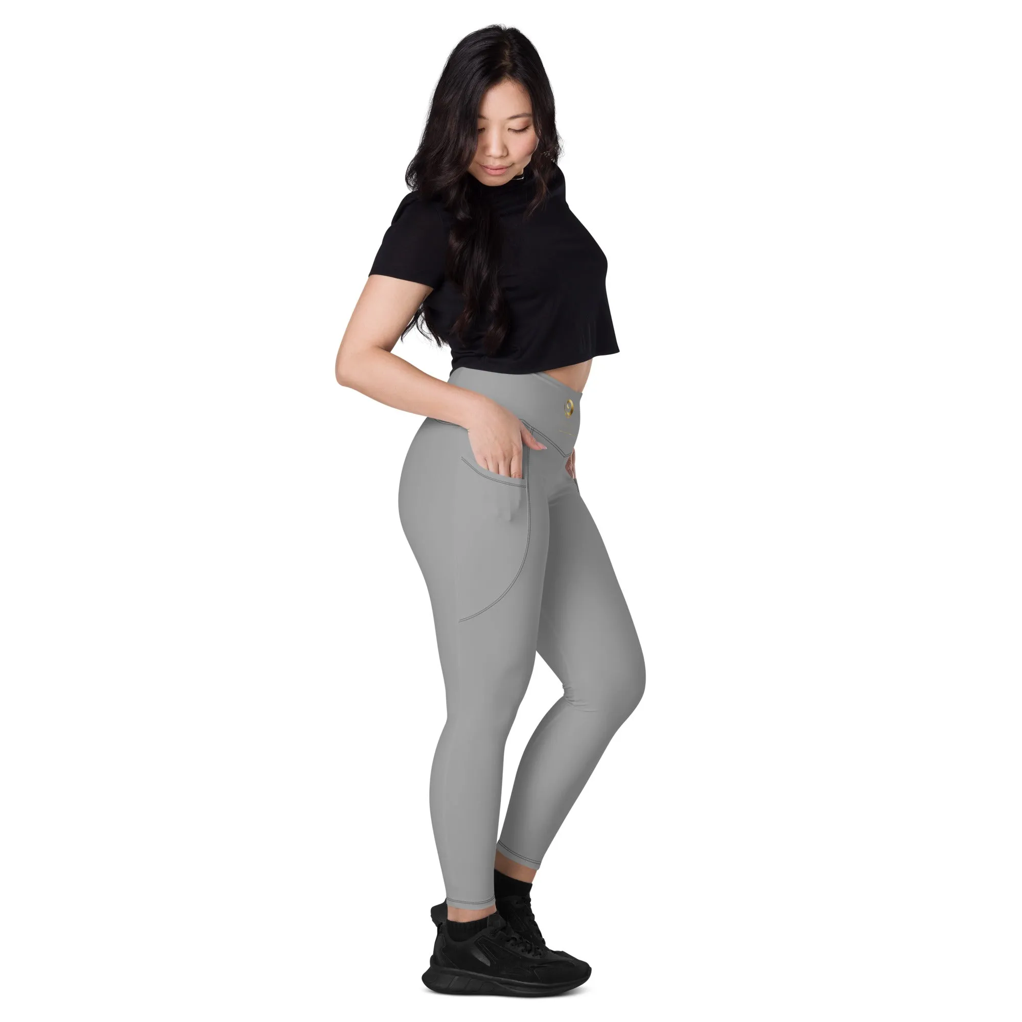 Gray Chaitanya Abara Pocket Leggings